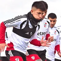-Los tres futbolistas que entrenaron diferenciados durante el amistoso con Atlético Escobar