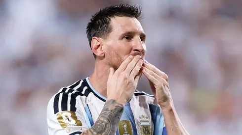 Messi ganó un Mundial, dos Copas Américas y una Finalissima con la Selección Argentna.