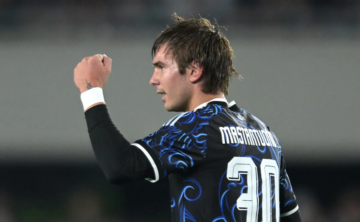 Mastantuono tuvo su debut goleador.