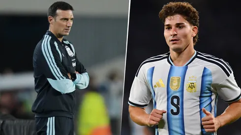 Scaloni destacó a Julián y le dio un espaldarazo para su futuro en Atlético de Madrid.