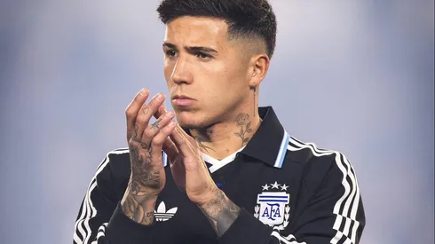 Enzo Fernández fue titular y jugó 69 minutos ante Burkina Faso.