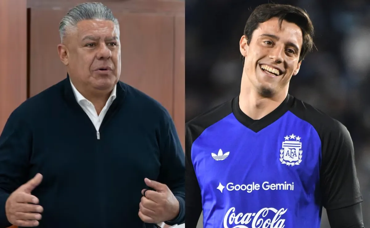 Chiqui Tapia saludó a Santiago Beltrán en redes sociales.