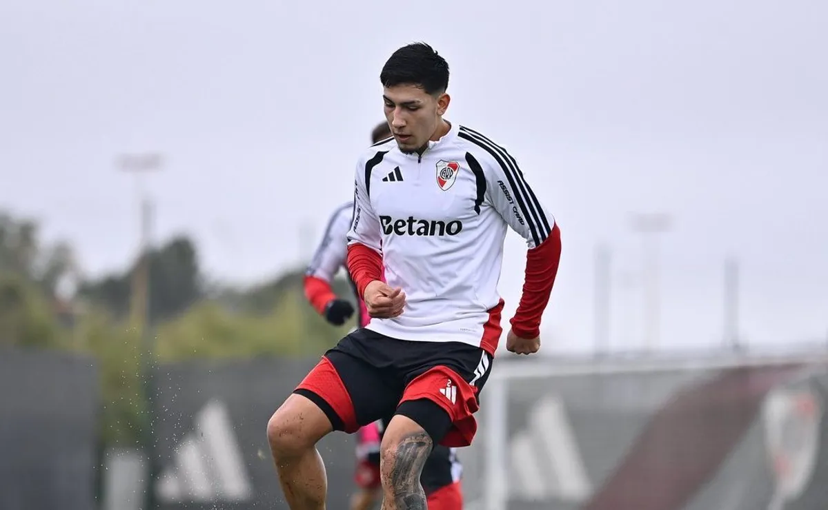 Tobías Ramírez no juega en River desde abril.