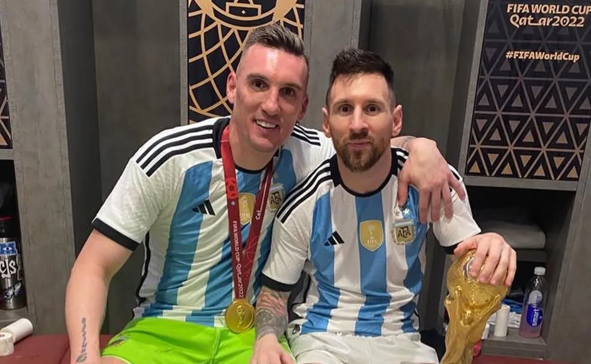 Armani podría perderse la despedida de Messi.