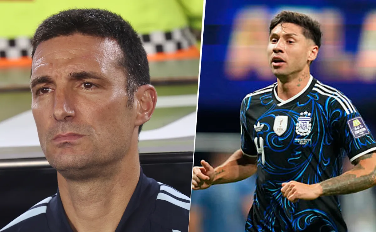 Scaloni no convocó a Montiel para la actual fecha FIFA.