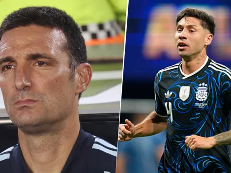 La decisión que Scaloni piensa tomar con Montiel para la despedida de Messi que enfureció a todos en River