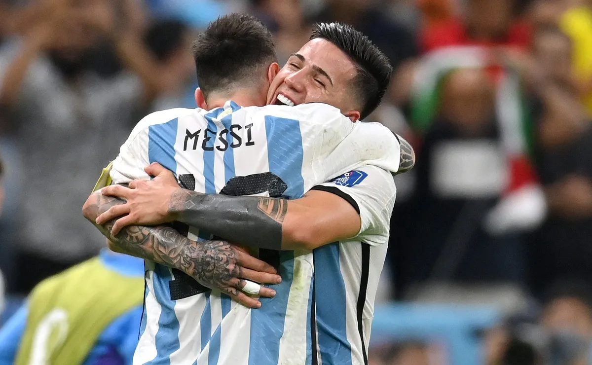 Enzo Fernández ganó el Mundial 2022, la Finalissima del mismo año y la Copa América 2024 con Messi.