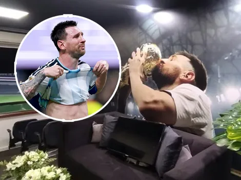 Qué va a pasar con el palco de Messi en el Monumental tras su retiro de la Selección