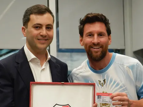 River hizo Socio Honorario a Messi antes de su despedida de la Selección Argentina