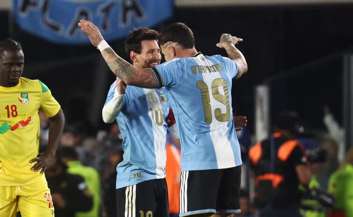 Los goles de Argentina ante Benín.