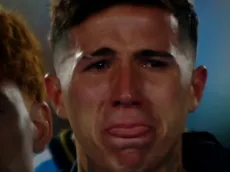 Enzo no pudo contener la emoción durante el discurso de Messi y rompió en llanto