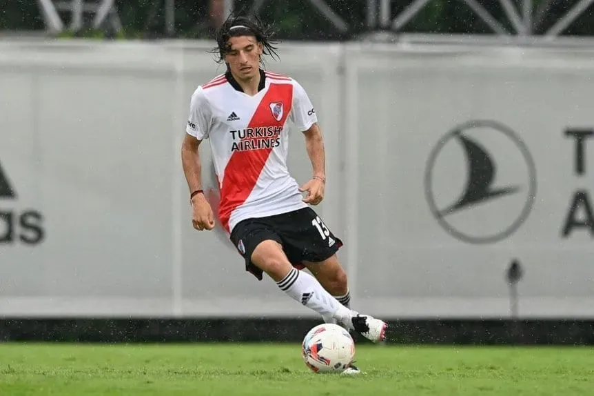 Sebastián Sánchez jugó 63 partidos en la Reserva de River.