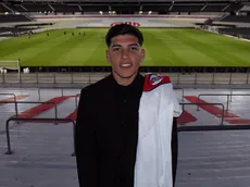 El mensaje de Bruno Cabral para los hinchas de River después de firmar su primer contrato: "Esto recién empieza"