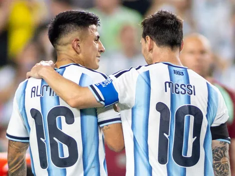 Otro sentido posteo para Messi: Thiago Almada le dedicó palabras emotivas