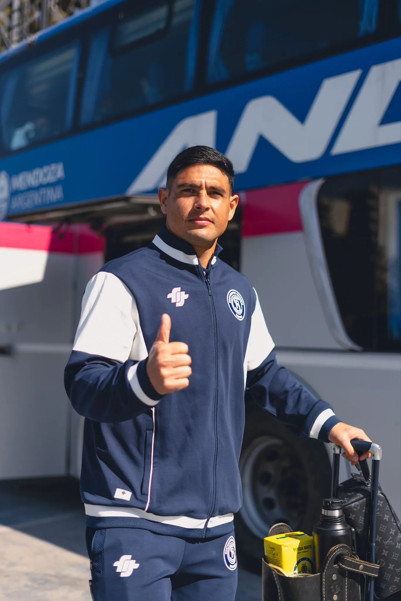 Salas atravesará por un período de recuperación en River antes de volver a Independiente Rivadavia. (Prensa Independiente Rivadavia)