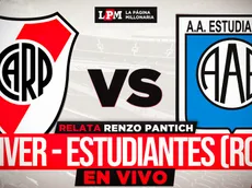 River vs. Estudiantes RC EN VIVO: a qué hora juegan y transmisión gratis minuto a minuto