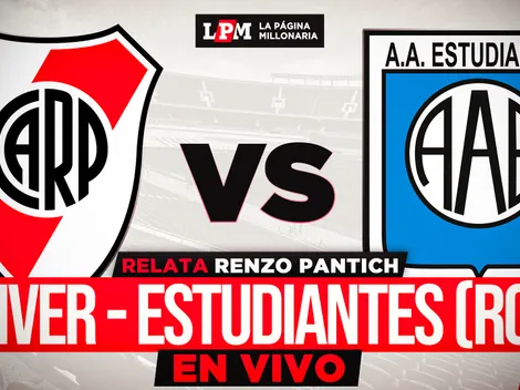 River vs. Estudiantes RC EN VIVO: a qué hora juegan y transmisión gratis minuto a minuto