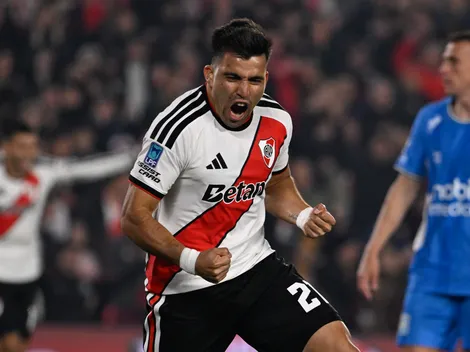 Video: el gol de Acuña para River vs. Estudiantes de Río Cuarto