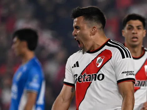 "Hoy es el día": Acuña le anticipó el gol a su pareja y se volvió viral