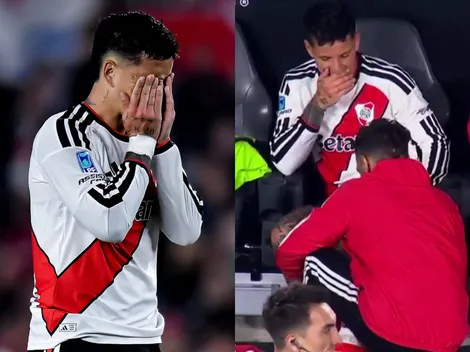 Cómo quedó Driussi tras llegar sobrecargado y ser reemplazado vs. Estudiantes RC: ¿estará disponible ante Sarmiento?