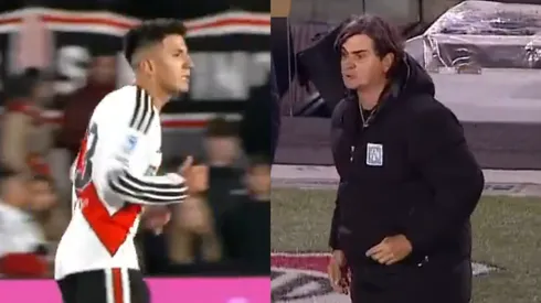 Hubo insultos y abrazo entre ambos.