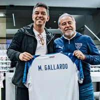 Ex River: Marcelo Gallardo fue homenajeado por Liga de Quito en el partido vs. Barcelona SC