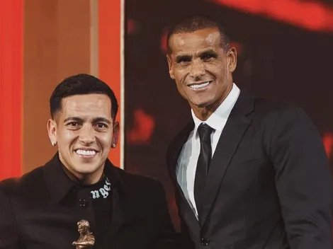 Esequiel Barco fue elegido mejor jugador de la temporada en Rusia
