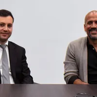 Di Carlo y Verón se reunieron en el Monumental en medio de la guerra de River con AFA