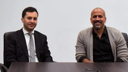 Di Carlo y Verón se reunieron este martes.