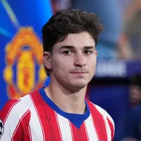Cómo reaccionó el Metropolitano al partido de Julián Álvarez en el triunfo del Atlético ante Manchester United