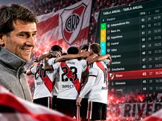 Cómo está River en la tabla anual antes del partido con Sarmiento y qué pasa si gana, empata o pierde