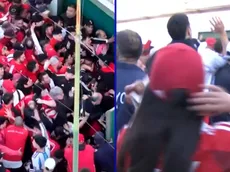 Descontrol en el ingreso de los hinchas de River al estadio Eva Perón