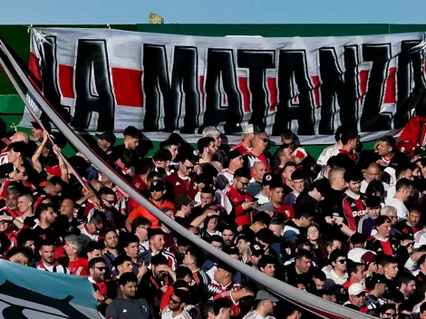 Descontrol en el ingreso de los hinchas de River al estadio Eva Perón