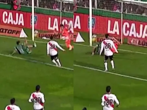 VIDEO | El error de Martínez Quarta en el gol de Sarmiento ante River