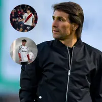 Leonardo Ponzio explicó por qué subió a Santiago Espíndola a la Primera de River y bajó a Lucas Silva a Reserva