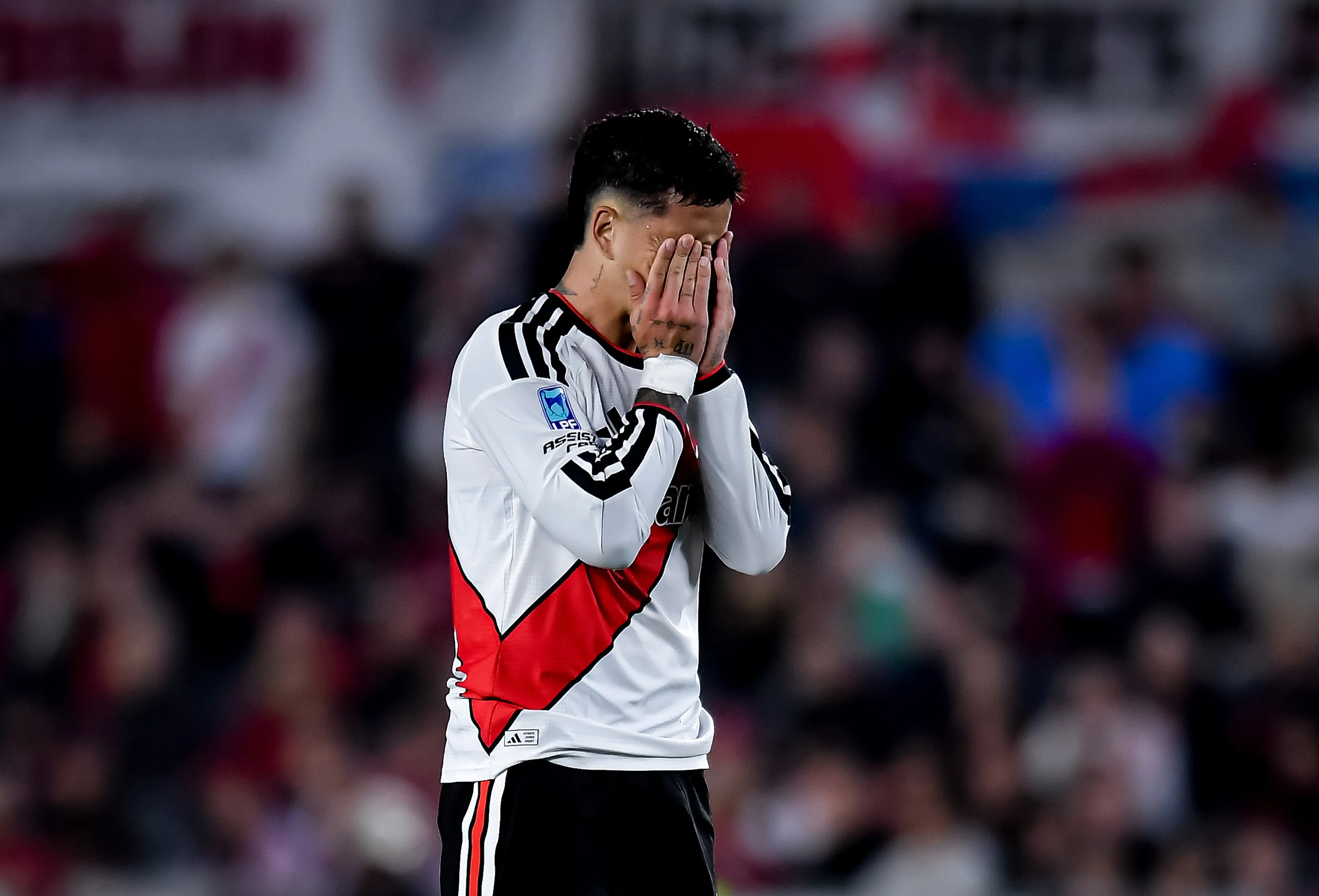 Driussi fue el último delantero de River que marcó hasta el momento, el pasado 30 de agosto contra Banfield. (Getty Images)