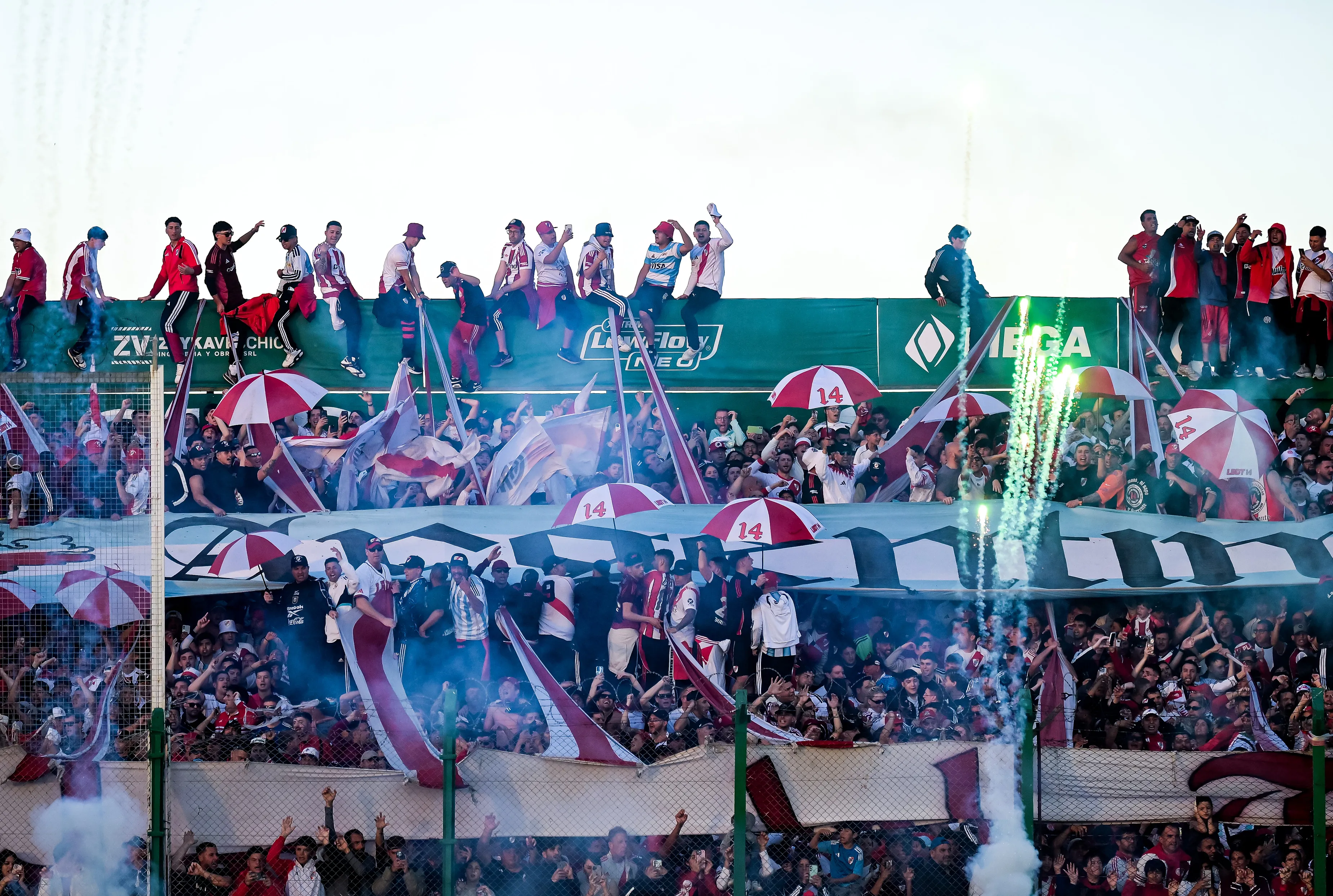 Los hinchas de River acompañaran al equipo de visitante por cuarta vez en el campeonato. (Getty Images)