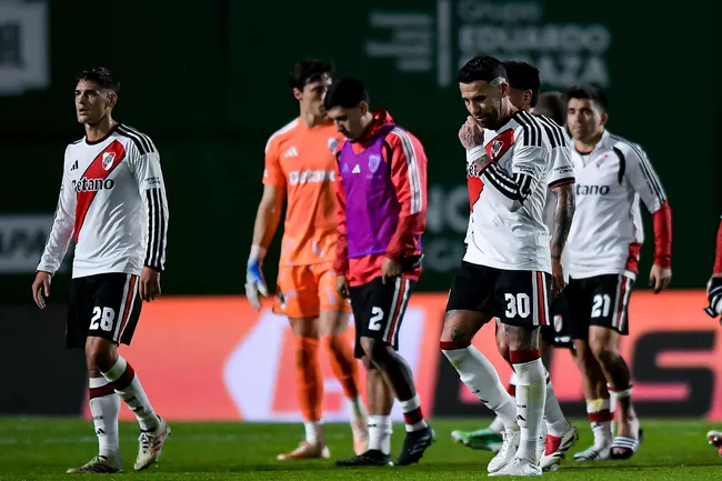 River viene de dejar dos unidades contra Sarmiento y no puede volver a fallar. (Getty Images)