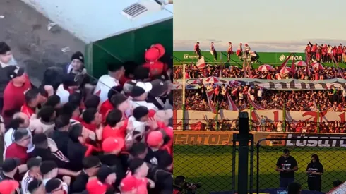 Los hinchas de River la pasaron mal en Junín.