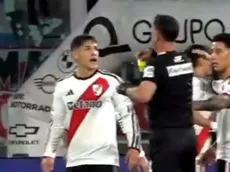 Martínez Quarta se hizo amonestar con el partido terminado y quedó limpio de amarillas: el video