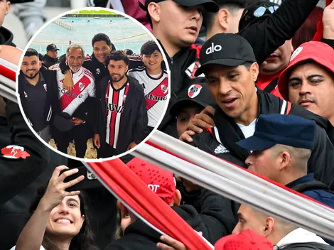 Un hincha más: el posteo de la familia de Enzo Pérez en plena tribuna del Kempes