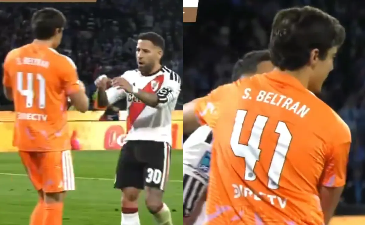 Otamendi y Beltrán hicieron las paces.