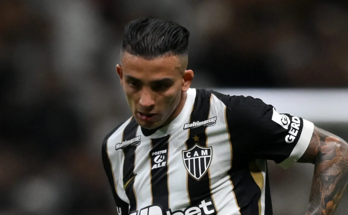 Castaño acumula 14 partidos disputados con Atlético Mineiro en poco más de dos meses.