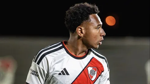 Spiff firmó su primer contrato profesional con River a principios de octubre.