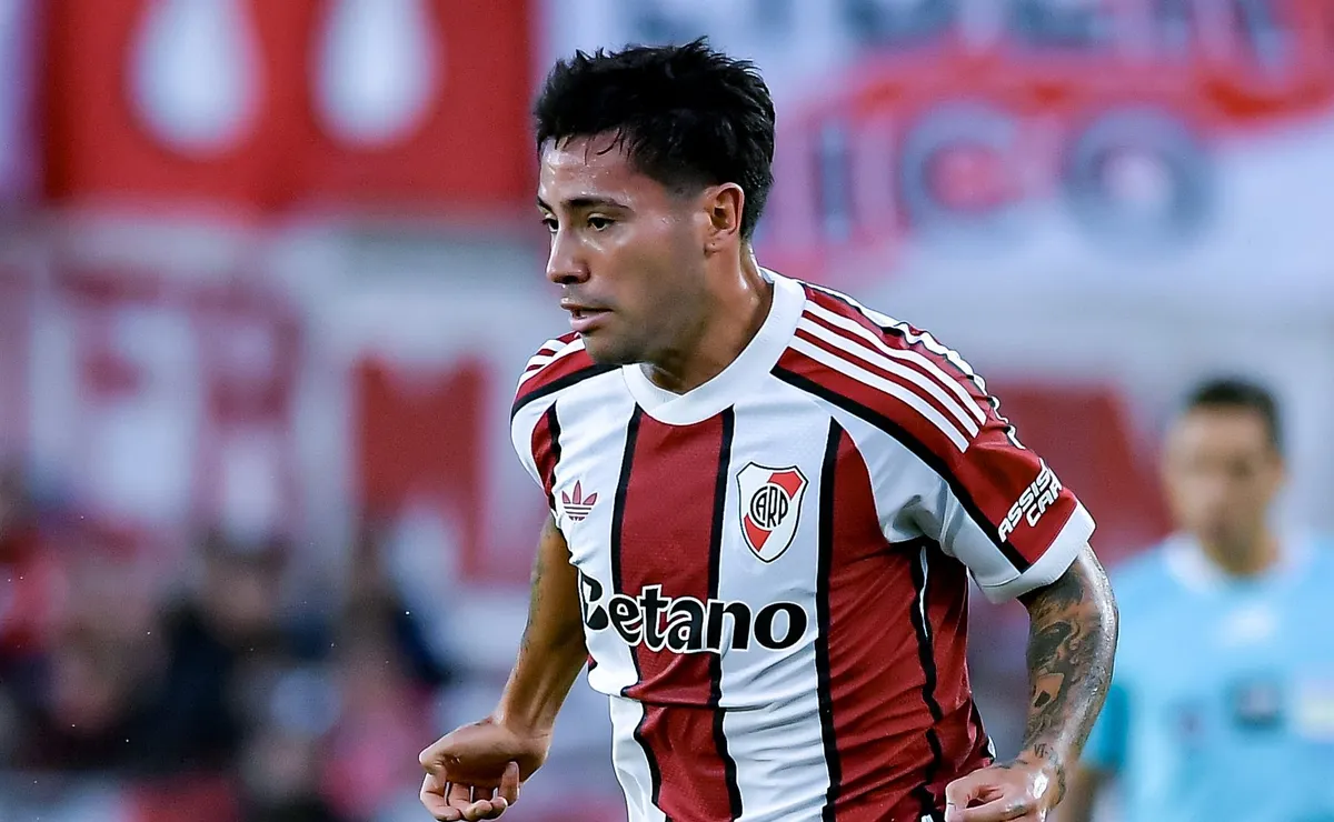 Ortega llegó a River a cambio de cinco millones de euros.