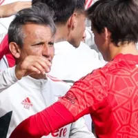 El saludo de Santiago Beltrán en redes sociales a Tato Montes, entrenador de arqueros que lo llevó a River