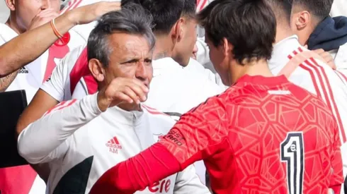 El saludo de Santi Beltrán a Tato Montes.