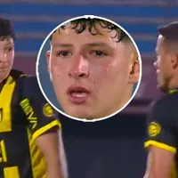 La insólita situación que vivió Cristian Jaime en Peñarol: frenó el partido, sus compañeros lo criticaron y terminó llorando