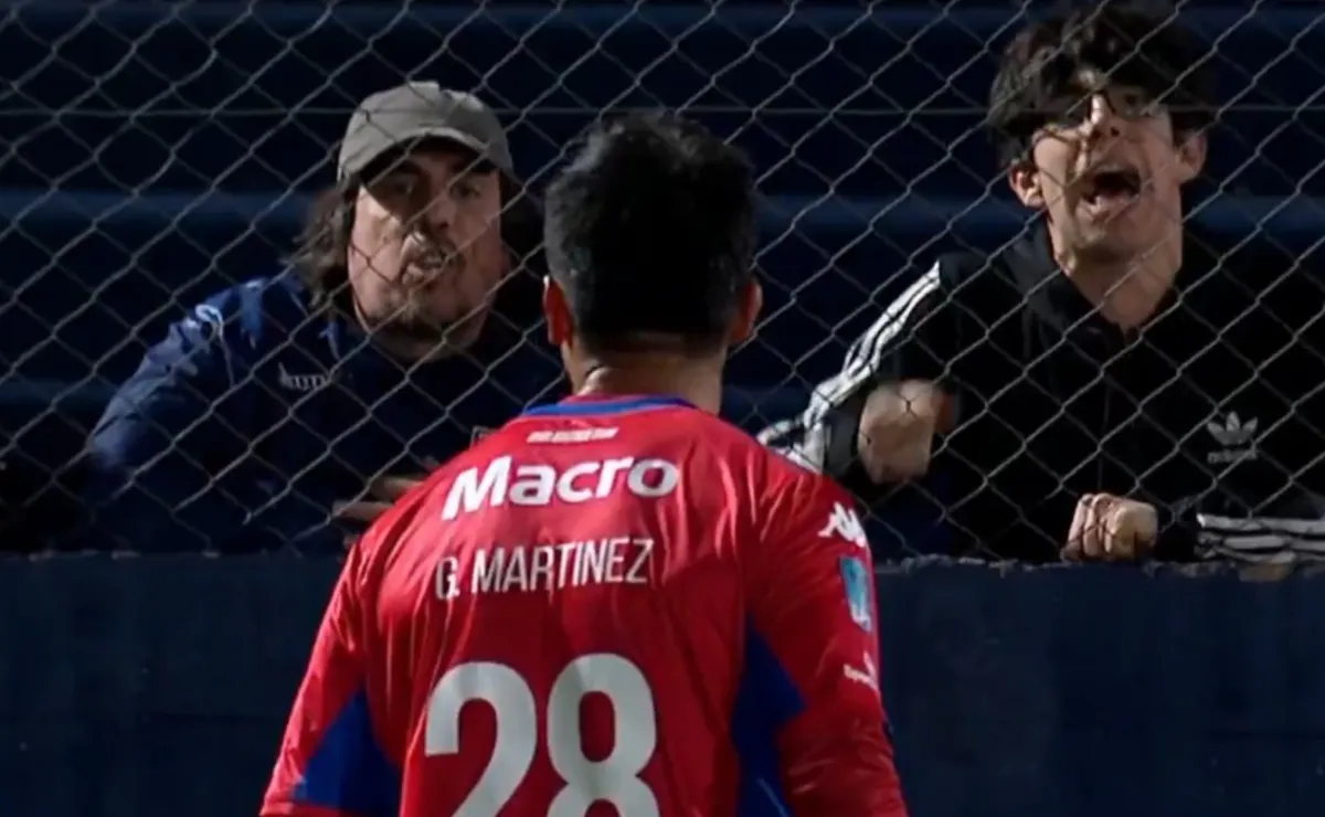 El Pity se cruzó con un hincha de Tigre.