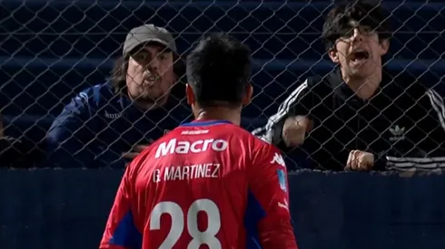 El Pity se cruzó con un hincha de Tigre.